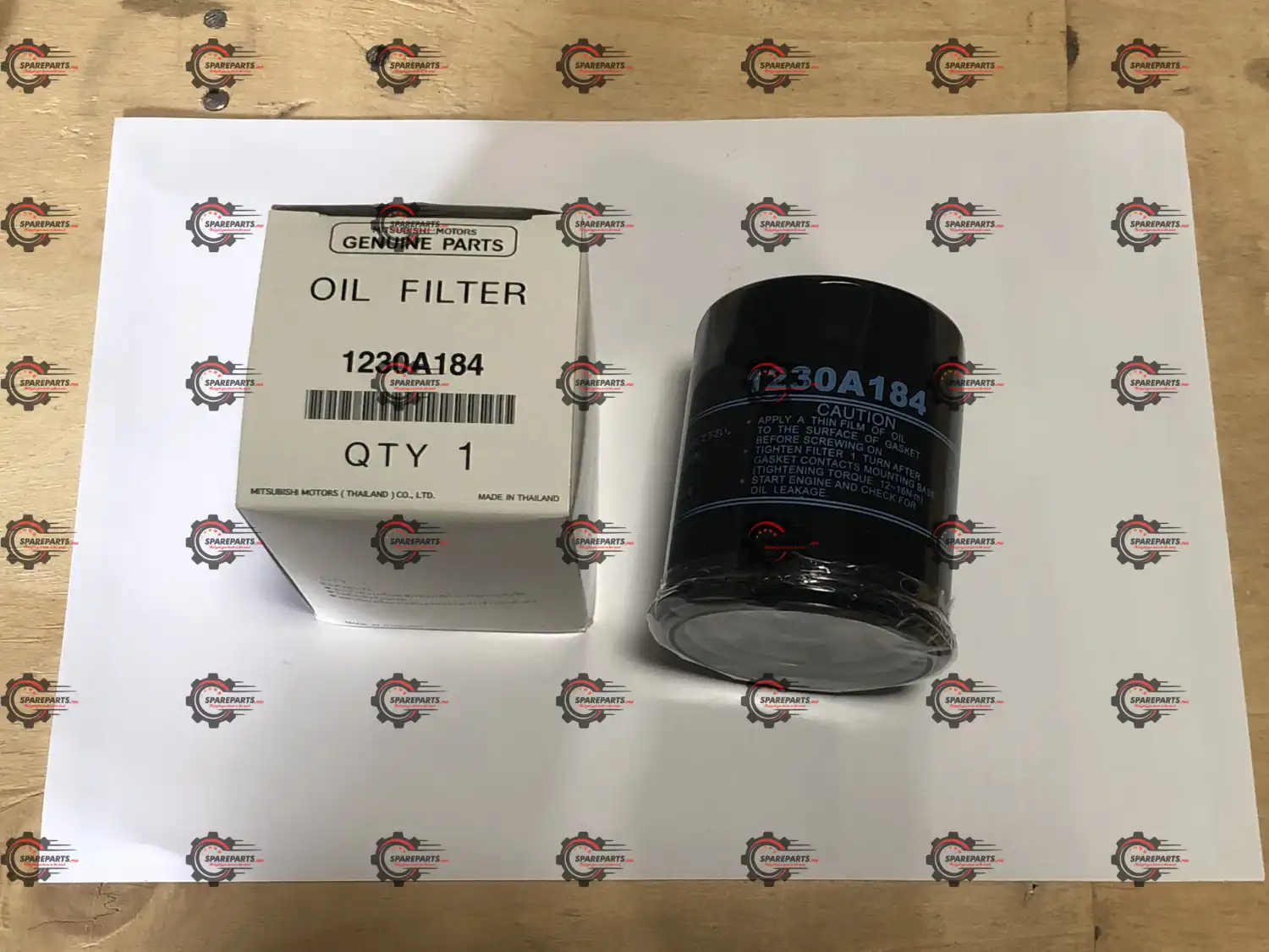 Mitsubishi oil filter 1230A184