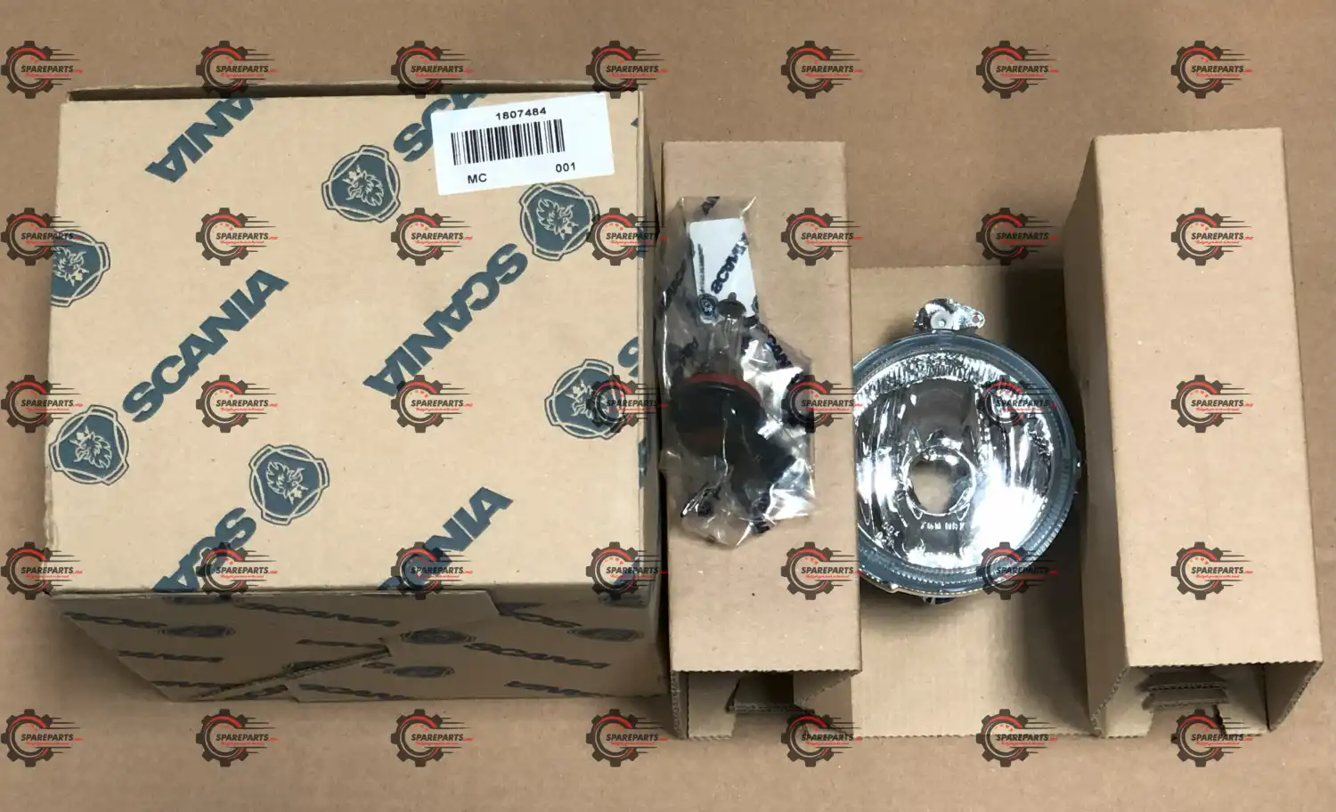 Scania fog lamp 1807484